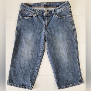 Levi's Denim Capri Blue Jeans Size 4